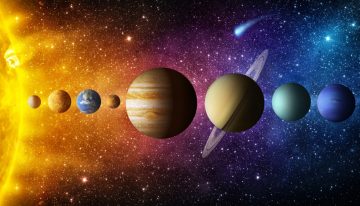 Solar,System,Planet,,Comet,,Sun,And,Star.,Elements,Of,This